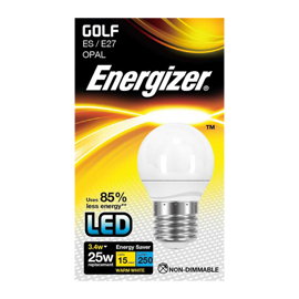 Energizer E27 LED Mini Globe 3,4w 250Lumen (25w)